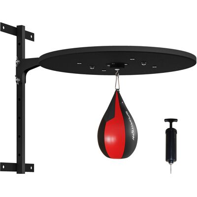 LIIYIELA Plataforma Mural Con Saco De Velocidad Y Saco De Boxeo Para Entrenamiento, Altura Regulable Y Giro De 360°. LIIYIELA Plataforma Mural Con Saco De Velocidad Y Saco De Boxeo Para Entrenamiento, Altura Regulable Y Giro De 360°.