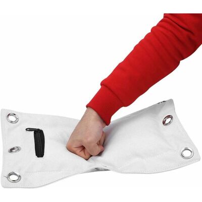 Saco De Arena Vacío Minkurow, Saco De Boxeo Montado En La Pared De Lona Con Cremallera Para Artes Marciales, Muay Thai Kung Fu Makiwara, Bolsa Triple Saco De Arena Vacío Minkurow, Saco De Boxeo Montado En La Pared De Lona Con Cremallera Para Artes Marciales, Muay Thai Kung Fu Makiwara, Bolsa Triple