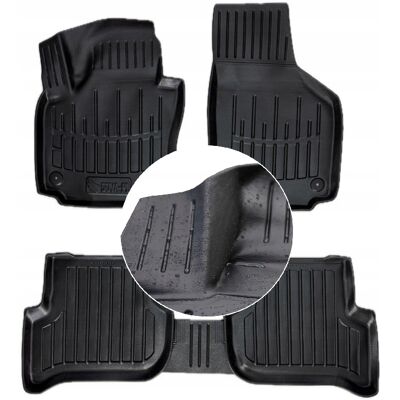 OEM Alfombrillas Y Limpiaparabrisas De Goma Para Vw Golf Plus 2005-2014 (canales Ud) OEM Alfombrillas Y Limpiaparabrisas De Goma Para Vw Golf Plus 2005-2014 (canales Ud)