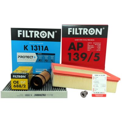 OEM 3x Filtro Vw Golf 7 Tiguan 2.0 Gti Tsi 2013- OEM 3x Filtro Vw Golf 7 Tiguan 2.0 Gti Tsi 2013-
