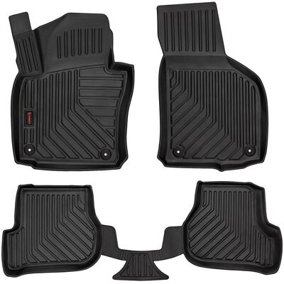 OEM Alfombrillas De Goma 3d Para Volkswagen Golf Vi (hatchback, Variant, Station Wagon, 2009-2013) - Borde De 5 Cm OEM Alfombrillas De Goma 3d Para Volkswagen Golf Vi (hatchback, Variant, Station Wagon, 2009-2013) - Borde De 5 Cm