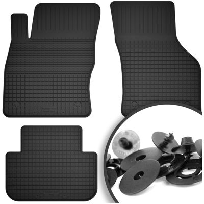 OEM Alfombrillas De Goma + Topes Para: Volkswagen Golf Sportsvan Monovolumen (2014-) OEM Alfombrillas De Goma + Topes Para: Volkswagen Golf Sportsvan Monovolumen (2014-)