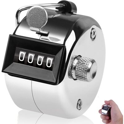OEM Contador Portátil, Contador, Contador Digital Portátil, Contador Manual De Clics, 4 Dígitos, Contador Portátil Para Golf, Plateado OEM Contador Portátil, Contador, Contador Digital Portátil, Contador Manual De Clics, 4 Dígitos, Contador Portátil Para Golf, Plateado