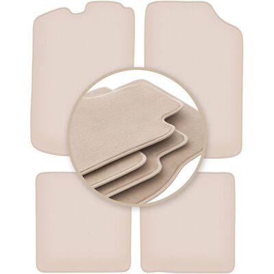 OEM Alfombrillas Premium Beige Para: Volkswagen Golf I Hatchback 1974-1983 OEM Alfombrillas Premium Beige Para: Volkswagen Golf I Hatchback 1974-1983