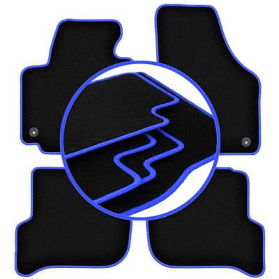 OEM Alfombrillas Carlux-blue Para Volkswagen Golf Plus Monovolumen (2005-2014) OEM Alfombrillas Carlux-blue Para Volkswagen Golf Plus Monovolumen (2005-2014)