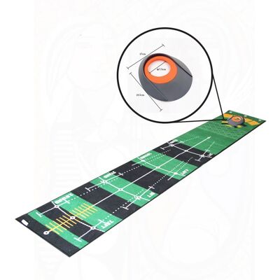 OEM Tapis De Putting Pliable Pour L'Entraînement Au Golf, Avec Graduations, Idéal Pour Le Putting, Le Swing Et Le Putting En Intérieur Et En Extérieur. OEM Tapis De Putting Pliable Pour L'Entraînement Au Golf, Avec Graduations, Idéal Pour Le Putting, Le Swing Et Le Putting En Intérieur Et En Extérieur.