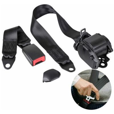 OEM Cinturón De Seguridad Ajustable De 3 Puntos, Cinturón De Seguridad Telescópico Automático Universal Para Karts, Palos De Golf, Carritos, Vehículos Y Camiones - Crezuo OEM Cinturón De Seguridad Ajustable De 3 Puntos, Cinturón De Seguridad Telescópico Automático Universal Para Karts, Palos De Golf, Carritos, Vehículos Y Camiones - Crezuo