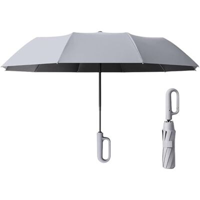 OEM Paraguas De Golf Plegable De Viaje,10 Varillas Con Apertura Y Cierre Automáticos,106 Cm De Diámetro,protección Solar Upf 50+,gris OEM Paraguas De Golf Plegable De Viaje,10 Varillas Con Apertura Y Cierre Automáticos,106 Cm De Diámetro,protección Solar Upf 50+,gris