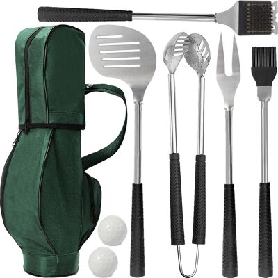 OEM Set De Regalo De Golf Y Barbacoa Para Hombres: 8 Accesorios Y Herramientas Para Barbacoa. OEM Set De Regalo De Golf Y Barbacoa Para Hombres: 8 Accesorios Y Herramientas Para Barbacoa.