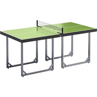 OEM Mesa De Ping-pong Plegable Con Red Y Marco De Acero Fácil De Transportar Para Interior Y Exterior 182x91x76 Cm Verde OEM Mesa De Ping-pong Plegable Con Red Y Marco De Acero Fácil De Transportar Para Interior Y Exterior 182x91x76 Cm Verde