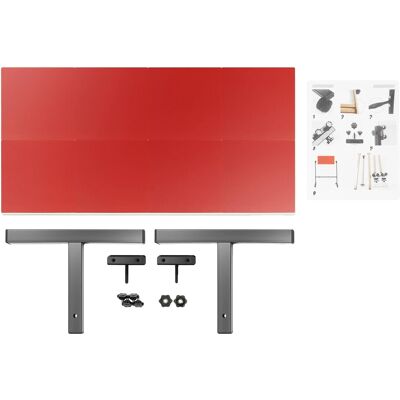OEM Mesa De Ping-pong, Diseño Ajustable, Entrenamiento Práctico, Roja. OEM Mesa De Ping-pong, Diseño Ajustable, Entrenamiento Práctico, Roja.