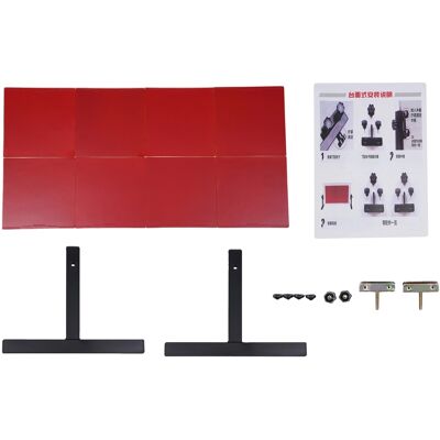 OEM Mesa De Ping-pong, Materiales Duraderos, Fácil Montaje, Color Rojo. OEM Mesa De Ping-pong, Materiales Duraderos, Fácil Montaje, Color Rojo.