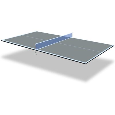 JHY DESIGN Tablero De Ping-pong Plegable De 180,34 X 90,17 X 1,2 Cm - Para Familias, Adultos Y Niños (gris) JHY DESIGN Tablero De Ping-pong Plegable De 180,34 X 90,17 X 1,2 Cm - Para Familias, Adultos Y Niños (gris)