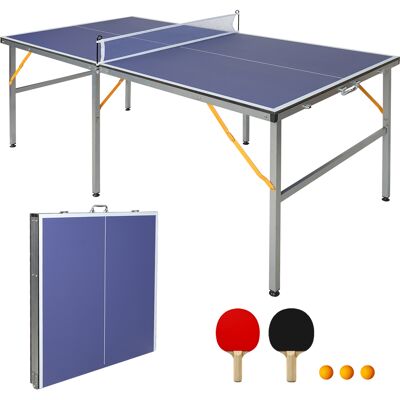 JHY DESIGN Mesa De Ping-pong Plegable Y Portátil De Tamaño Mediano (182 X 91 Cm / 6 X 3 Pies) Con Red. JHY DESIGN Mesa De Ping-pong Plegable Y Portátil De Tamaño Mediano (182 X 91 Cm / 6 X 3 Pies) Con Red.