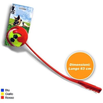 Trade Shop - Ball Laungher Braccio Lanciatore Pallina Tennis Gioco Per Cani Cane 63cm - Trade Shop - Ball Laungher Braccio Lanciatore Pallina Tennis Gioco Per Cani Cane 63cm -