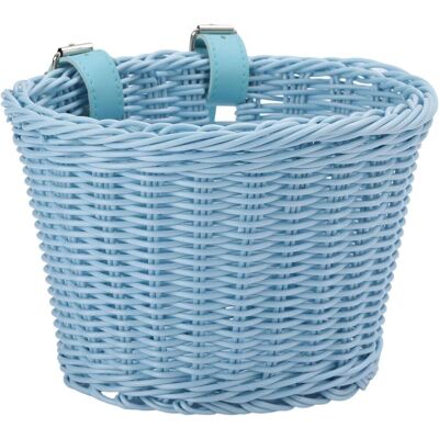 OEM Cesta Delantera Para Bicicleta Infantil, Cesta Delantera De Plástico Tejido Para Patinete, Correas Impermeables Para El Manillar, Correas Ajustables - Azul OEM Cesta Delantera Para Bicicleta Infantil, Cesta Delantera De Plástico Tejido Para Patinete, Correas Impermeables Para El Manillar, Correas Ajustables - Azul