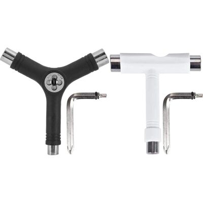 OEM 2 Pièces Skateboard Scooter Longboard Outils Clé À Outils Pour Skateboard Outil T Portable Accessoires De Skate OEM 2 Pièces Skateboard Scooter Longboard Outils Clé À Outils Pour Skateboard Outil T Portable Accessoires De Skate