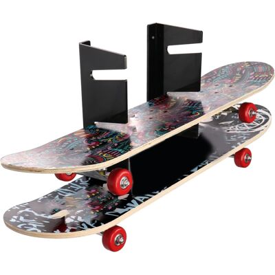 OEM Wandmontiertes Skateboard-regal: 3 Acryl-etagen – Aufbewahrung Und Präsentation Für Garage, Wohnzimmer OEM Wandmontiertes Skateboard-regal: 3 Acryl-etagen – Aufbewahrung Und Präsentation Für Garage, Wohnzimmer