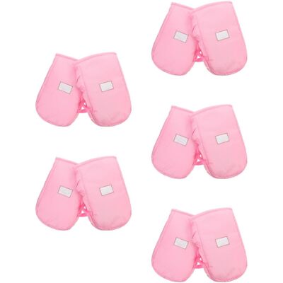 OEM Pares De Puños Para Patinete Resistentes Al Frío, De Tela Oxford Rosa. OEM Pares De Puños Para Patinete Resistentes Al Frío, De Tela Oxford Rosa.