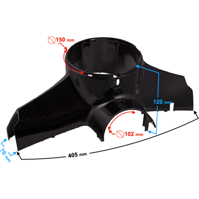 OEM Funda Para Manillar De Patinete Tres, Color Negro. OEM Funda Para Manillar De Patinete Tres, Color Negro.