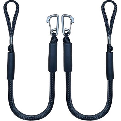 OEM 2 Piezas, Cuerda De Amarre Equipo Para Embarcaciones, Cuerda De Amarre, Cuerda Para Barcos, Kayaks, Motos Acuáticas, Pontones, Canoas, Negro OEM 2 Piezas, Cuerda De Amarre Equipo Para Embarcaciones, Cuerda De Amarre, Cuerda Para Barcos, Kayaks, Motos Acuáticas, Pontones, Canoas, Negro
