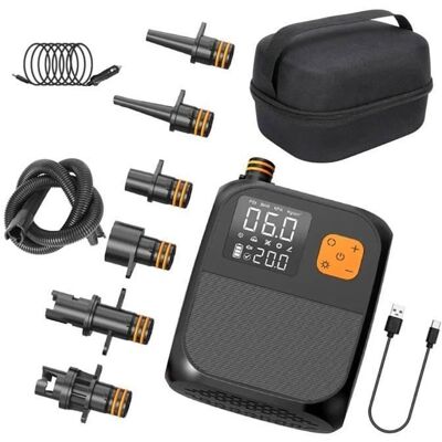 OEM Compresor De Aire Portátil, Bomba De Aire Inalámbrica, 8000 Mah, Pantalla Táctil, Inflador Para Sup (sup, Paddle Surf) Para Kayaks Y Tablas De Windsurf. OEM Compresor De Aire Portátil, Bomba De Aire Inalámbrica, 8000 Mah, Pantalla Táctil, Inflador Para Sup (sup, Paddle Surf) Para Kayaks Y Tablas De Windsurf.