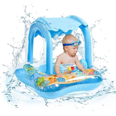 OEM Flotador Infantil Con Funda, Asiento De Natación Infantil, Flotador Azul Divertido, Ayuda Para Nadar Para Niños, Flotadores Para Niños De 3 A 36 Meses. OEM Flotador Infantil Con Funda, Asiento De Natación Infantil, Flotador Azul Divertido, Ayuda Para Nadar Para Niños, Flotadores Para Niños De 3 A 36 Meses.