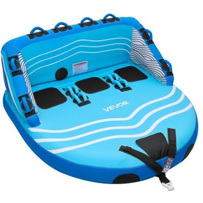 OEM Flotador De Arrastre Inflable Para Navegación 3 Personas, Flotador Remolcable 195x189,5 Cm Capacidad De 231 Kg, Para Deportes Acuáticos, Con Cubierta De Nailon, Válvula De Seguridad, Azul OEM Flotador De Arrastre Inflable Para Navegación 3 Personas, Flotador Remolcable 195x189,5 Cm Capacidad De 231 Kg, Para Deportes Acuáticos, Con Cubierta De Nailon, Válvula De Seguridad, Azul