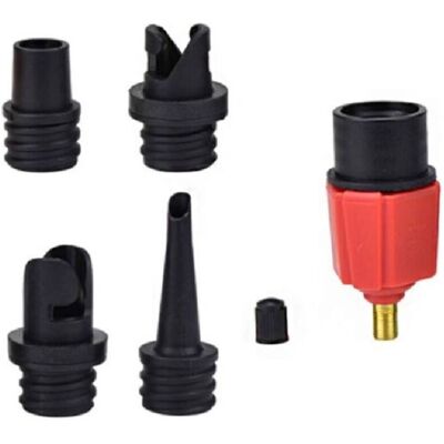 OEM Adaptador De Válvula De Compresor De Coche A Bomba De Inflado, Adaptador De Válvula De Inflado Con 4 Boquillas Para Colchón Inflable, Boya/piscina, Cama/sofá Inflable, Barco, Kayak, Sup, Etc. OEM Adaptador De Válvula De Compresor De Coche A Bomba De Inflado, Adaptador De Válvula De Inflado Con 4 Boquillas Para Colchón Inflable, Boya/piscina, Cama/sofá Inflable, Barco, Kayak, Sup, Etc.