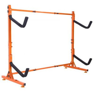 OEM Kayak Halterung Kajak Aufhänger 1265 X 788 X 1380 Mm, Freistehender Kajakständer 2 Kajaks 1230–1825 Mm Breitenverstellbereich, Kajak Aufbewahrungsregal Robuste Kajak-aufbewahrungshaken OEM Kayak Halterung Kajak Aufhänger 1265 X 788 X 1380 Mm, Freistehender Kajakständer 2 Kajaks 1230–1825 Mm Breitenverstellbereich, Kajak Aufbewahrungsregal Robuste Kajak-aufbewahrungshaken