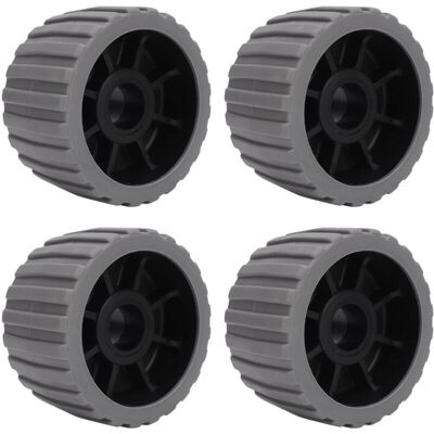 OEM Rodillos Oscilantes Para Remolque, 4 Piezas, 125 X 73 X 30 Mm, Resistentes A La Temperatura, Fabricados En Polietileno Acanalado, Compatibles Con Remolques Para Barcos (gris) OEM Rodillos Oscilantes Para Remolque, 4 Piezas, 125 X 73 X 30 Mm, Resistentes A La Temperatura, Fabricados En Polietileno Acanalado, Compatibles Con Remolques Para Barcos (gris)