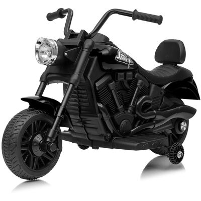 Lunsy Moto Eléctrica Infantil 6v 3 Ruedas Con Música, Luz Led, Moto Con 3 Ruedas, Moto Niños 3-6 Años, Moto De Juguete Para Niños, Negro Lunsy Moto Eléctrica Infantil 6v 3 Ruedas Con Música, Luz Led, Moto Con 3 Ruedas, Moto Niños 3-6 Años, Moto De Juguete Para Niños, Negro
