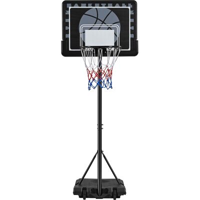 HOMEVIVE Yaheetech - Canasta Baloncesto Exterior Ajustable En Altura 184,5-214cm Tablero De Baloncesto Con Ruedas Aro Baloncesto Portátil Para Niños De 4 A 10 Años HOMEVIVE Yaheetech - Canasta Baloncesto Exterior Ajustable En Altura 184,5-214cm Tablero De Baloncesto Con Ruedas Aro Baloncesto Portátil Para Niños De 4 A 10 Años