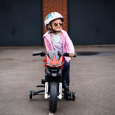 LIIYIELA Moto Eléctrica Infantil Moto De Juguete Niños +3 Años Batería 6v Con Luces Y Música 105x52,3x62,3cm Rojo LIIYIELA Moto Eléctrica Infantil Moto De Juguete Niños +3 Años Batería 6v Con Luces Y Música 105x52,3x62,3cm Rojo