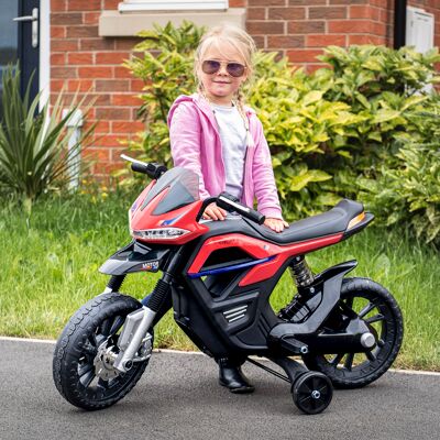 TORMATOR Moto Eléctrica Infantil Moto De Juguete Niños +3 Años Batería 6v Con Luces Y Música 105x52,3x62,3cm Rojo TORMATOR Moto Eléctrica Infantil Moto De Juguete Niños +3 Años Batería 6v Con Luces Y Música 105x52,3x62,3cm Rojo