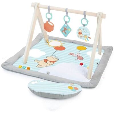 Colchón De Actividades Disney, Winnie The Pooh - Bright Starts - Once Upon A Tummy Time - Arco De Actividades En Madera - Azul - Recién Nacidos Colchón De Actividades Disney, Winnie The Pooh - Bright Starts - Once Upon A Tummy Time - Arco De Actividades En Madera - Azul - Recién Nacidos
