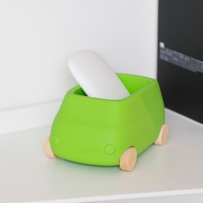 PLUST Juguetes De Máquina De Almacenamiento De Plástico Para Niños Van Mini - Verde Oscuro PLUST Juguetes De Máquina De Almacenamiento De Plástico Para Niños Van Mini - Verde Oscuro