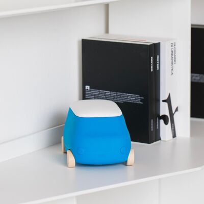 PLUST Juguetes De Máquina De Almacenamiento De Plástico Para Niños Van Mini - Azul Marino PLUST Juguetes De Máquina De Almacenamiento De Plástico Para Niños Van Mini - Azul Marino