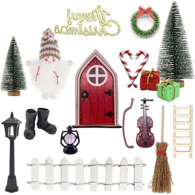 OEM Juego De Puertas De Gnomos Para Decoraciones Navideñas: El Regalo Navideño Perfecto Para Niños. OEM Juego De Puertas De Gnomos Para Decoraciones Navideñas: El Regalo Navideño Perfecto Para Niños.