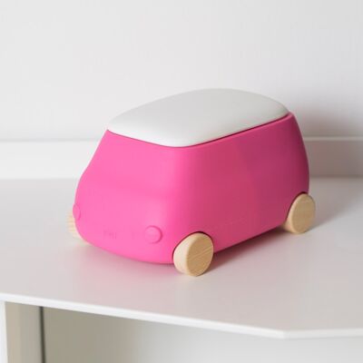 PLUST Juguetes De Máquina De Almacenamiento De Plástico Para Niños Van Mini - Fucsia PLUST Juguetes De Máquina De Almacenamiento De Plástico Para Niños Van Mini - Fucsia