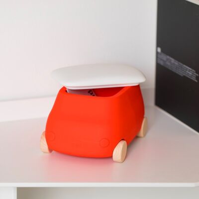 PLUST Juguetes De Máquina De Almacenamiento De Plástico Para Niños Van Mini - Naranja PLUST Juguetes De Máquina De Almacenamiento De Plástico Para Niños Van Mini - Naranja