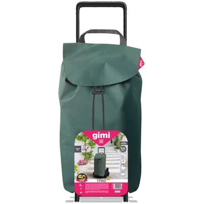 Gimi - Carro De La Compra Tris Verde Urban 52 L Gimi - Carro De La Compra Tris Verde Urban 52 L