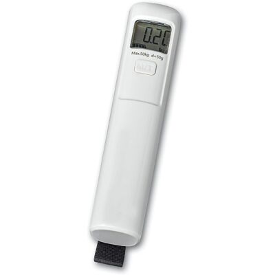 OEM Báscula Para Equipaje De Hasta 50 Kg Para Maletas Y Mochilas Sin Pilas - Autorrecargable Báscula Digital Con Correa Para La Muñeca Accesorio De Viaje 3,4 X 15 X 5 Cm Blanco OEM Báscula Para Equipaje De Hasta 50 Kg Para Maletas Y Mochilas Sin Pilas - Autorrecargable Báscula Digital Con Correa Para La Muñeca Accesorio De Viaje 3,4 X 15 X 5 Cm Blanco