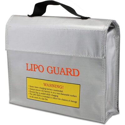 DPZO Bolsa De Seguridad Para Baterías Lipo, Estuche Protector Para Baterías Lipo, Bolsas De Carga Para Baterías, Bolsa De Almacenamiento Ignífuga, Para Una Carga Segura, Transporte De Baterías De Litio. DPZO Bolsa De Seguridad Para Baterías Lipo, Estuche Protector Para Baterías Lipo, Bolsas De Carga Para Baterías, Bolsa De Almacenamiento Ignífuga, Para Una Carga Segura, Transporte De Baterías De Litio.