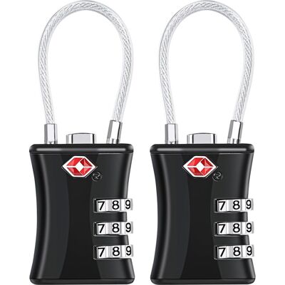 OEM Candados Para Maletas (paquete De 2), Candados Tsa Para Equipaje, Candado De Seguridad De 3 Dígitos, Candado De Combinación, Compatibles Con Tsa Para Equipaje De Viaje Al Aire Libre Y Mochilas De Camp OEM Candados Para Maletas (paquete De 2), Candados Tsa Para Equipaje, Candado De Seguridad De 3 Dígitos, Candado De Combinación, Compatibles Con Tsa Para Equipaje De Viaje Al Aire Libre Y Mochilas De Camp
