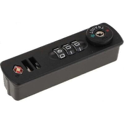 OEM Candado De Combinación Zekai Tsa007 Para Equipaje Y Maletas, 3 Dígitos (múltiples Combinaciones Posibles) - Negro OEM Candado De Combinación Zekai Tsa007 Para Equipaje Y Maletas, 3 Dígitos (múltiples Combinaciones Posibles) - Negro