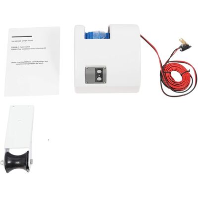 OEM Molinete Eléctrico Para Ancla De Barco, Impermeable, Con Mando A Distancia, Blanco. OEM Molinete Eléctrico Para Ancla De Barco, Impermeable, Con Mando A Distancia, Blanco.