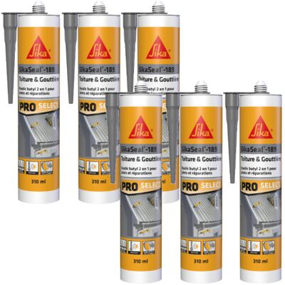 Sika Sellador Modelo - Gris - 310ml - Sellador para techos y canalones Sika Sellador Modelo - Gris - 310ml - Sellador para techos y canalones