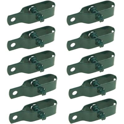 OEM 667210 Paquete De 10 Tensores De Alambre De Acero Al Carbono Para Cercas Eléctricas Para Ganado, Vacas, Caballos, Granjas, Jardines, Cable De Trinquete, 96 Mm De Espesor, Verde OEM 667210 Paquete De 10 Tensores De Alambre De Acero Al Carbono Para Cercas Eléctricas Para Ganado, Vacas, Caballos, Granjas, Jardines, Cable De Trinquete, 96 Mm De Espesor, Verde