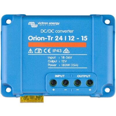 Victron Energy - Convertidor Dc-dc Orion Tr 24v/12v 15a (180w) No Aislado Victron Energy - Convertidor Dc-dc Orion Tr 24v/12v 15a (180w) No Aislado